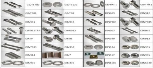 GR 2 / GR 5 / Alloy / 6Al-4V Titanium Bolt Nuts