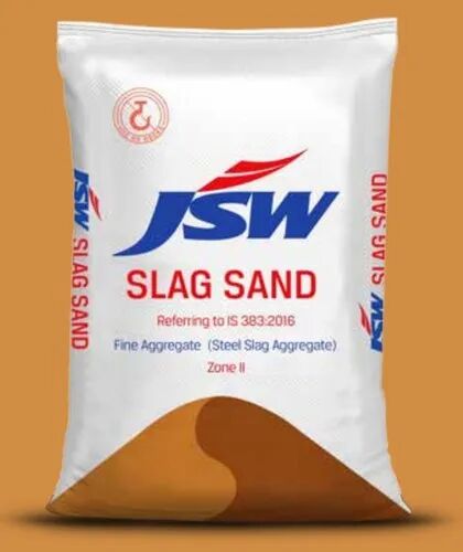 Jsw Slag Sand, Packaging Size : 50 Kg Bag