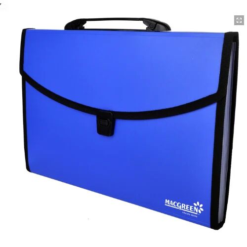 Plastic Handle Bag, For Office, Study Purpose, Color : Blue