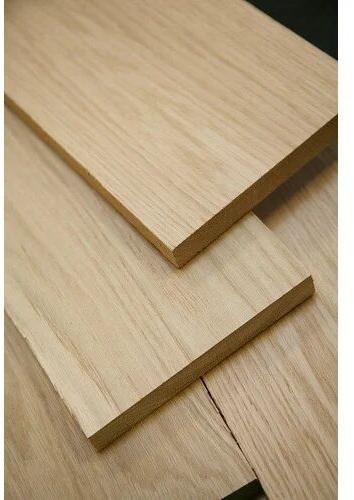 Brown Rectangular White Oak Wood