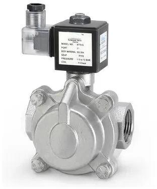 Stainless Steel Solenoid Valve, Valve Size : 15 Inch