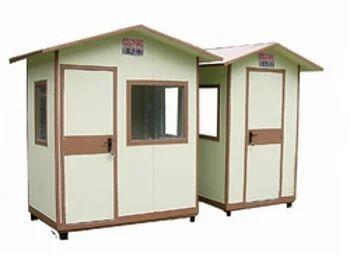 Prefabricated Security Guard Cabin, For Construction Site, Offices Etc