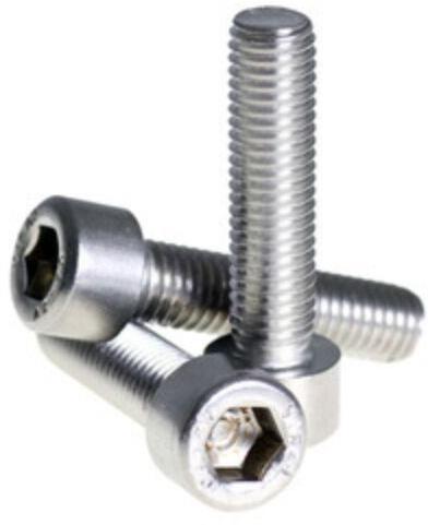 Round Allen Key Bolts, Color : Silver