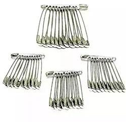 Nickle Nickel Safety Pin, Color : Grey