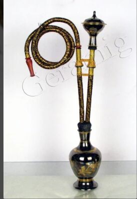 Yellow Brass Hookah Peshwan