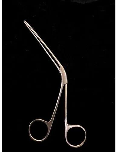 Stainless Steel Tilley Aural Forceps, Handle Type : Finger Ring