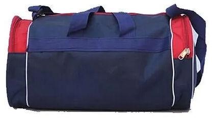 Polyester Zipper Gym Bag, Size : 25 Inches