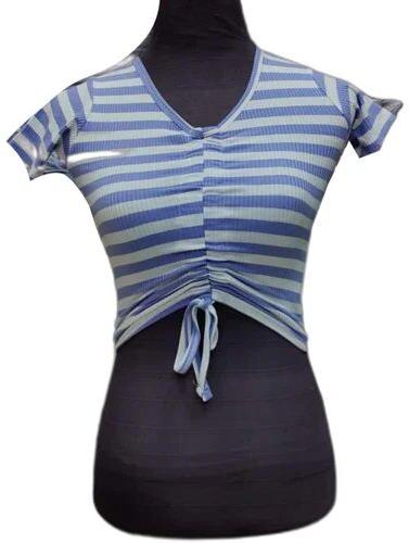 Cotton Ladies Plain Crop Top, Occasion : Daily Wear