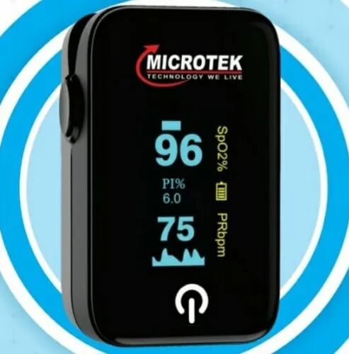 Fingertip Pulse Oximeter, Display Type : Dual Color OLED Display
