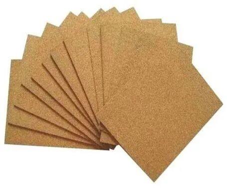 Plain Rubber Cork Sheet, Size : 24