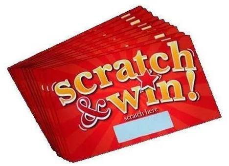 Scratch Cards, Size : Standard