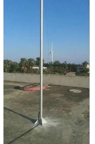 Aluminium Lightning Arrester Pole