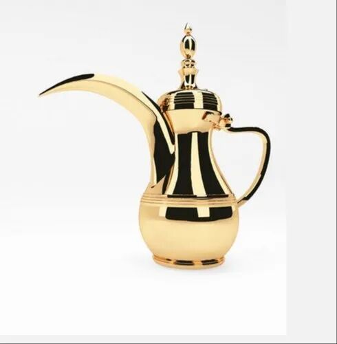 Brass Kettle, Color : Golden