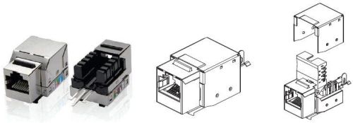 CATEGORY 6 STP RJ 45 KEY STONE JACK