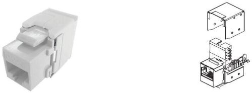 SHIELDED TOOL LESS RJ45 KEY STONE JACK