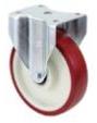 Muvtons 150X40 Medium Duty Pressed Steel Rigid Caster Wheel