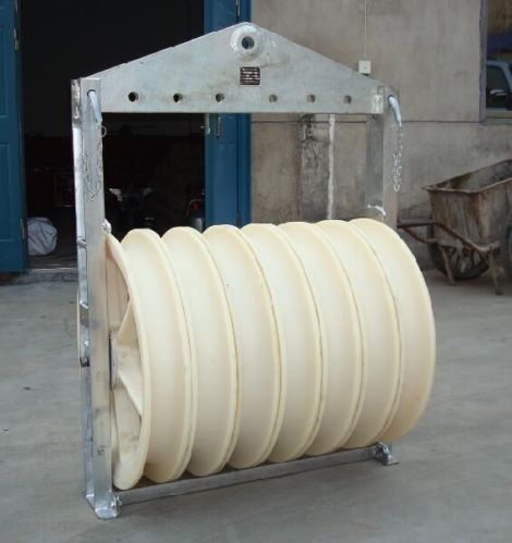 Electric Power Line Conductor Pulleys