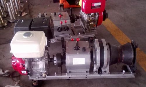 Engine Powered Diesel Winch