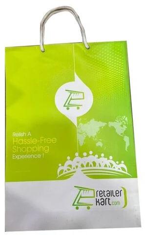 Printed Paper Carry Bags, Color : Multicolor