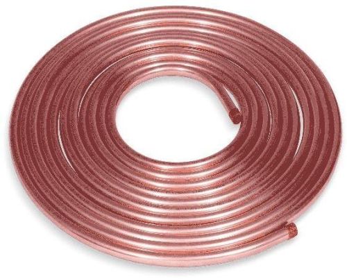 Copper Pipes, For Construction, Manufacturing Unit, Marine Applications, Water Treatment Plant, Shape : Round