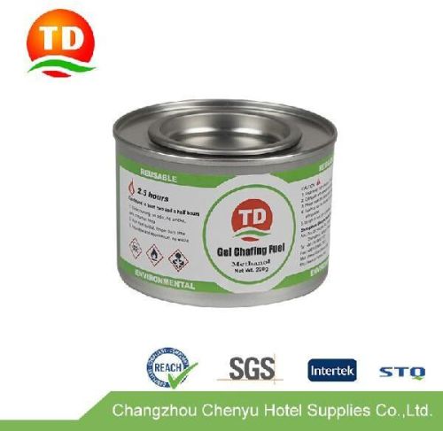 Tinplate Methanol Gel Chafing Fuel, Brand Name : TianDa