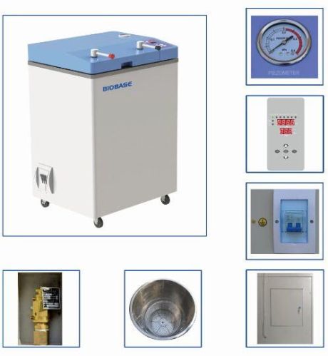 Flip-open Door Type Vertical Autoclave