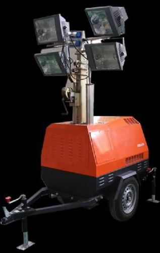 4 Lamps Mobile Light Tower