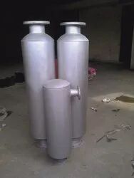 Mild Steel / Stainless Steel Rotary Blower Silencers, Shape : Cylindrical