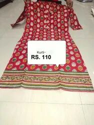 AMAR Printed Ladies Kurti, Size : All Sizes