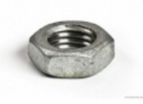 Hex Jam Nut M12-M30, Standard : DIN, BS