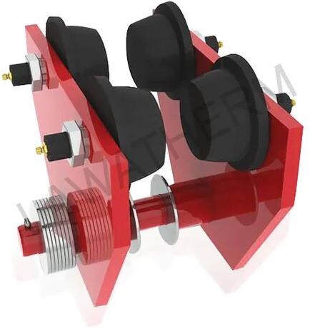 Mild Steel Cable Trolleys, For EOT Crane