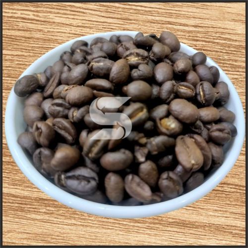 Brown Roasted Coffee Beans, Packaging Type : Bag