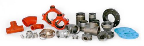 Pipe fittings, Material : Steel, Stainless Steel