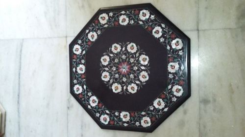 Black Marble Inlay Table Top, Feature : Water Proof, Unique Design