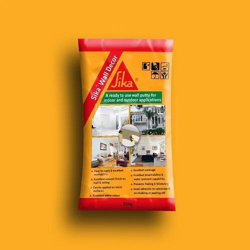 Sika Wall Putty, Packaging Size : 30kg