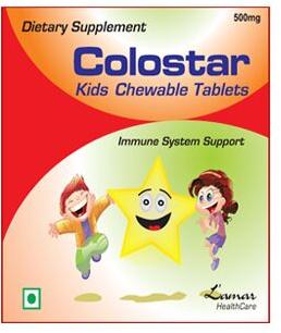 Colostar Kids Chewable Tablets