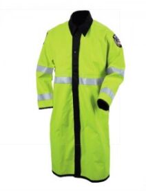 Hi-Vis Reversible Rain Jacket, Packaging Type : Green