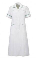 Super White Long Nurse Dresses
