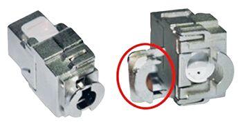 CAT6A STP Keystone Jack