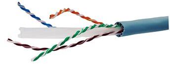 Solid Bare Copper 4-Pair LAN Cable