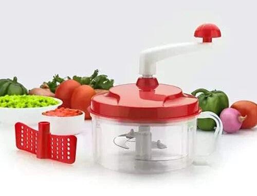 Plastic Vegetable Cutter, Color : Red
