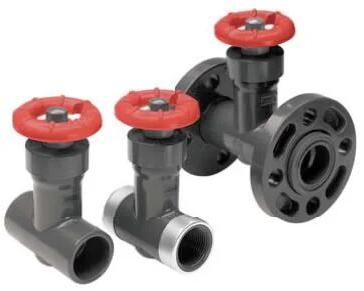 Manual UPVC Gate Valve, Color : Grey