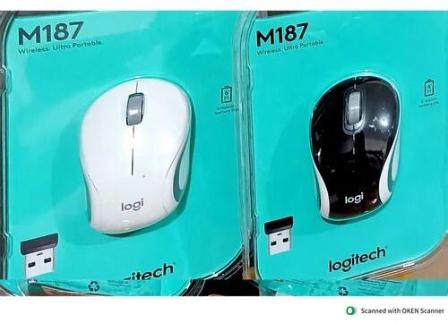 Black Logitech Wireless Mouse