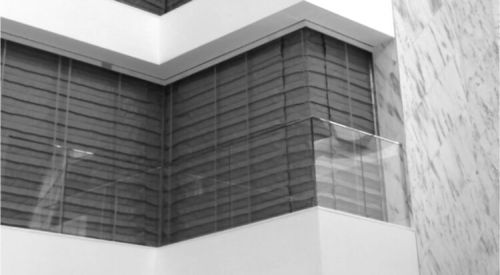 Corner Accordion Fire Curtains