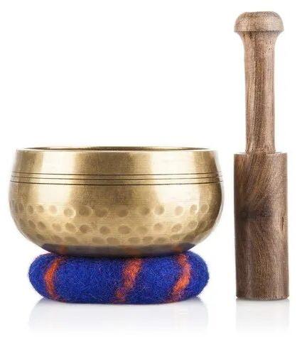 Brass Singing Bowl, Shape : Round