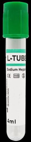 LEVRAM L-TUBE SODIUM HEPARIN NON VACUUM BLOOD COLLECTION TUBE