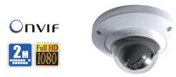 2Megapixel Full HD Vandal-proof Network Mini Dome Camera