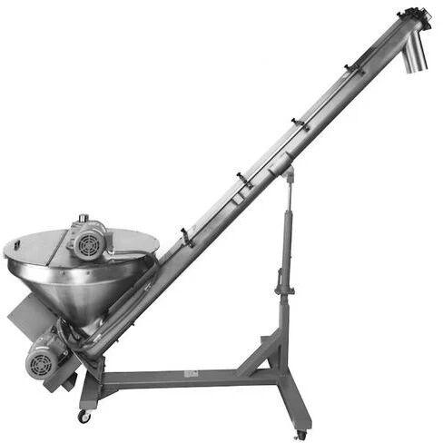Vertical Screw Conveyor Machine, For Industrial, Automatic Grade : Automatic