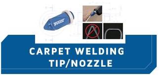 Fusion Carpet Welding Tip