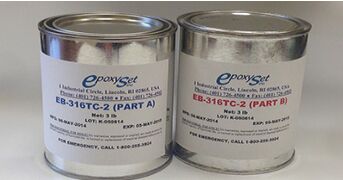 EB-316TC-2 Thermally Conductive Adhesives, Packaging Type : Black